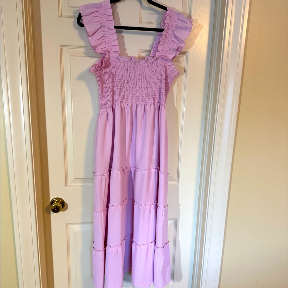 Hill House Lilac Maxi Dress